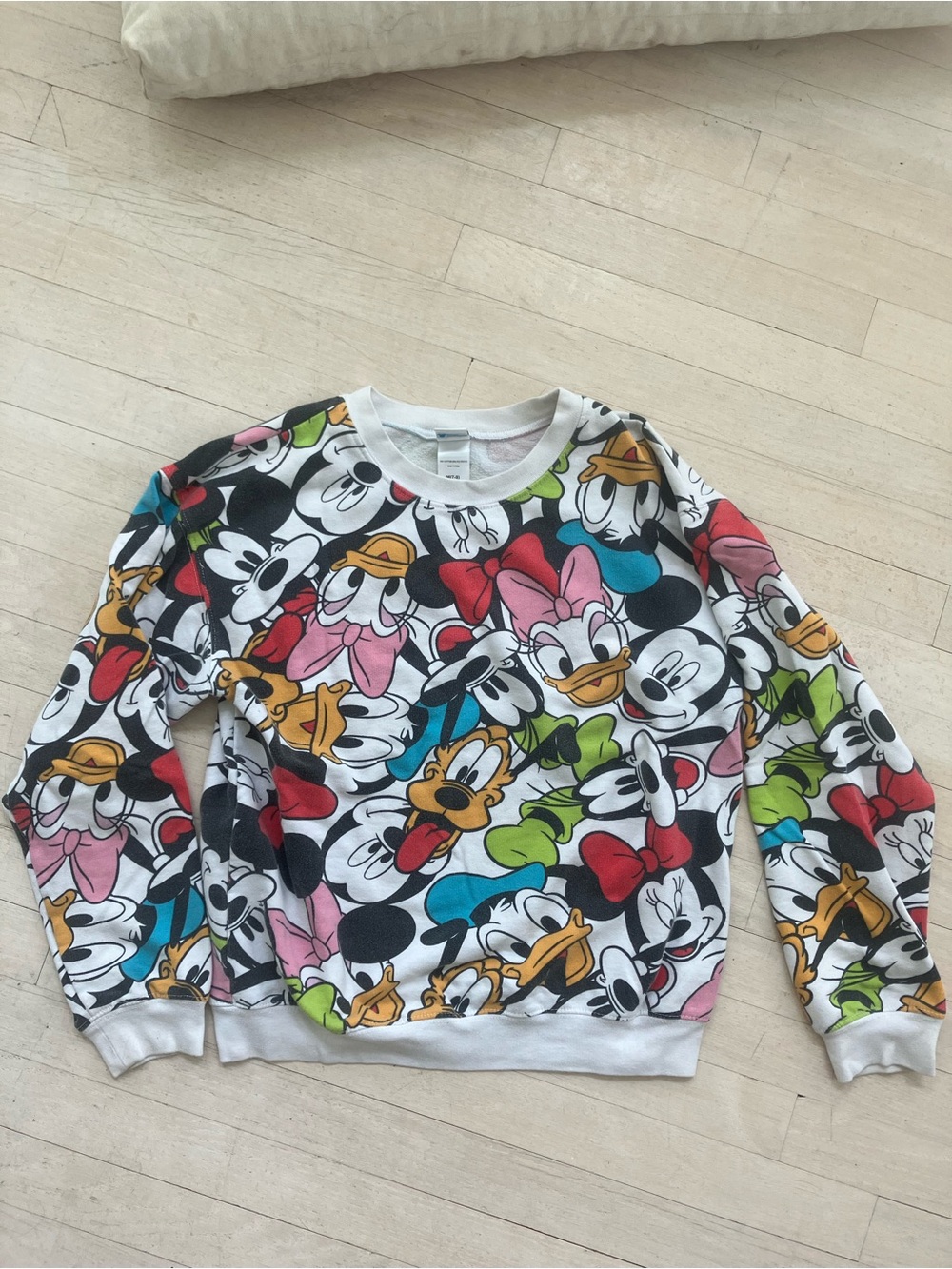 Disney Characters All-Over Print Sweatshirt - Multi Color
